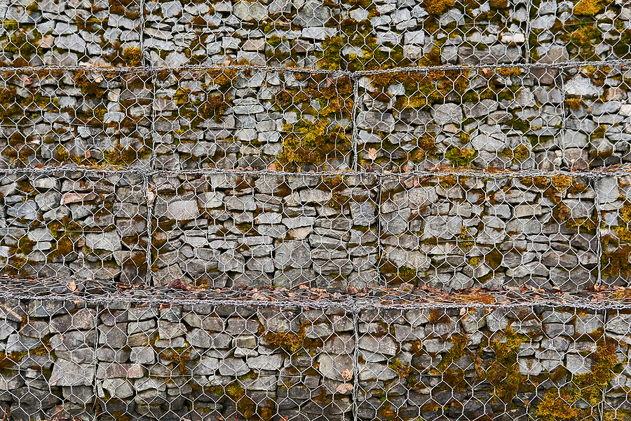 gabion basket retaining wall