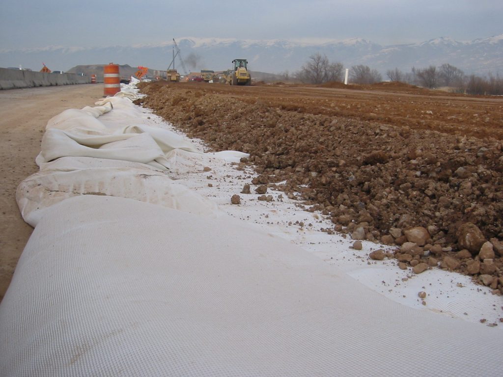 soil reinforcement with geotextiles